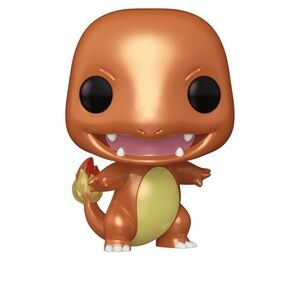 Funko Pop! Games Pokémon Charmander Metallic #455 SDCC Exclusive